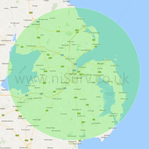 Surveys within 25 miles of Belfast